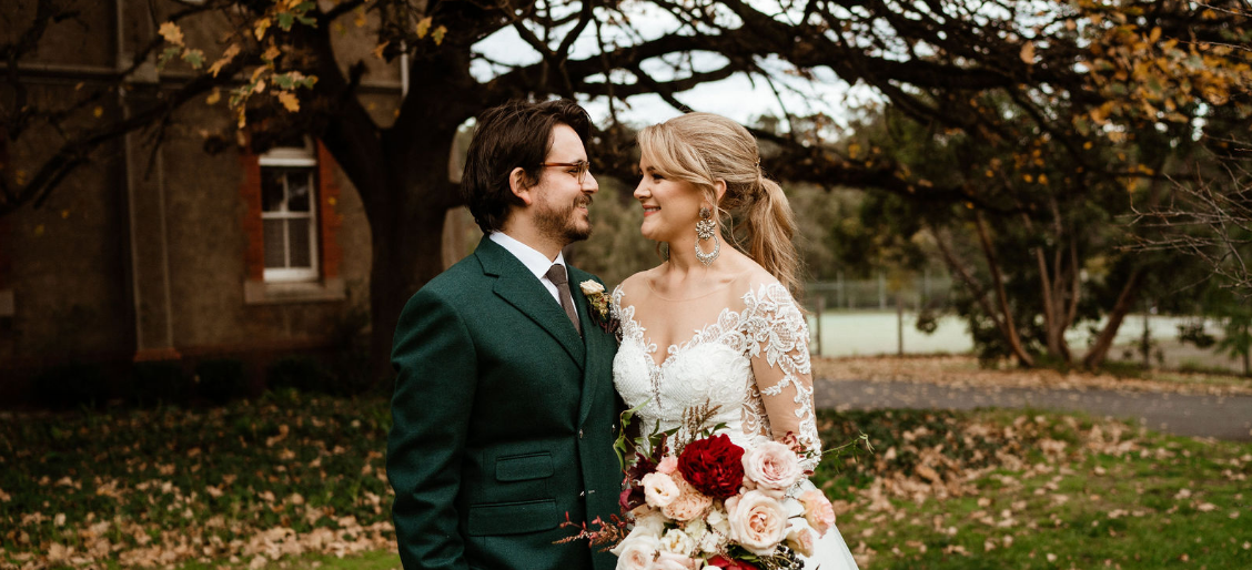 Hayley and  Frank-Daniel at The Abbotsford Convent