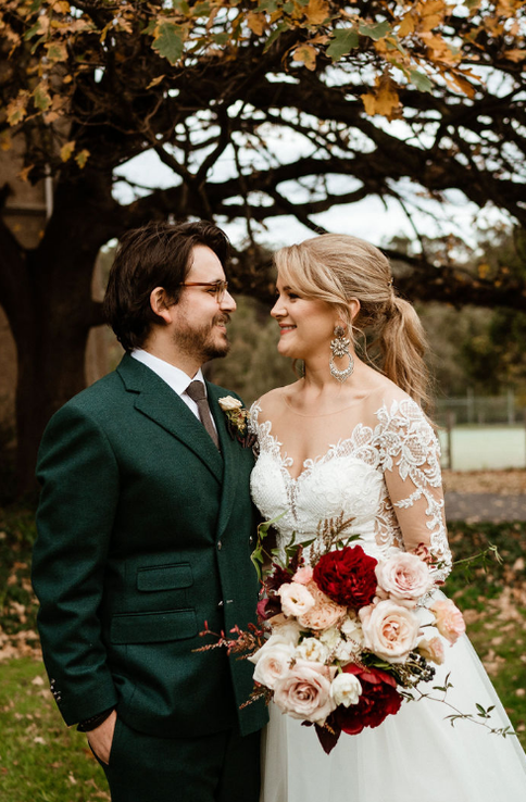 Hayley and  Frank-Daniel at The Abbotsford Convent