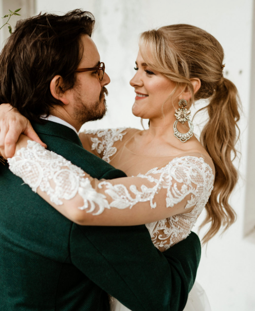 Hayley and  Frank-Daniel at The Abbotsford Convent