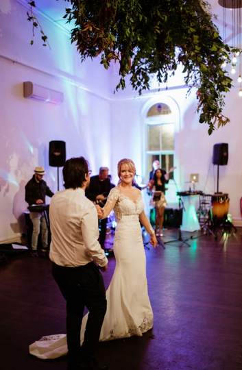 Hayley and  Frank-Daniel at The Abbotsford Convent