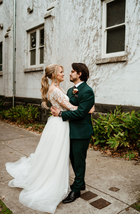 Hayley and  Frank-Daniel at The Abbotsford Convent