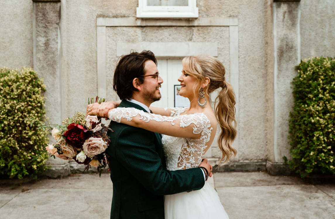 Hayley and  Frank-Daniel at The Abbotsford Convent