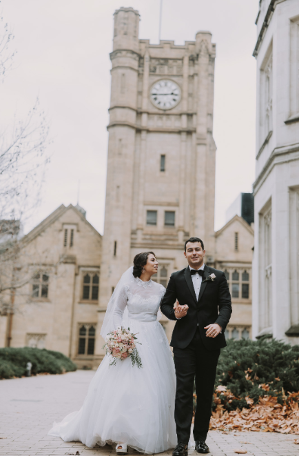 Sarah and Harry at Plaza Ballroom Melbourne