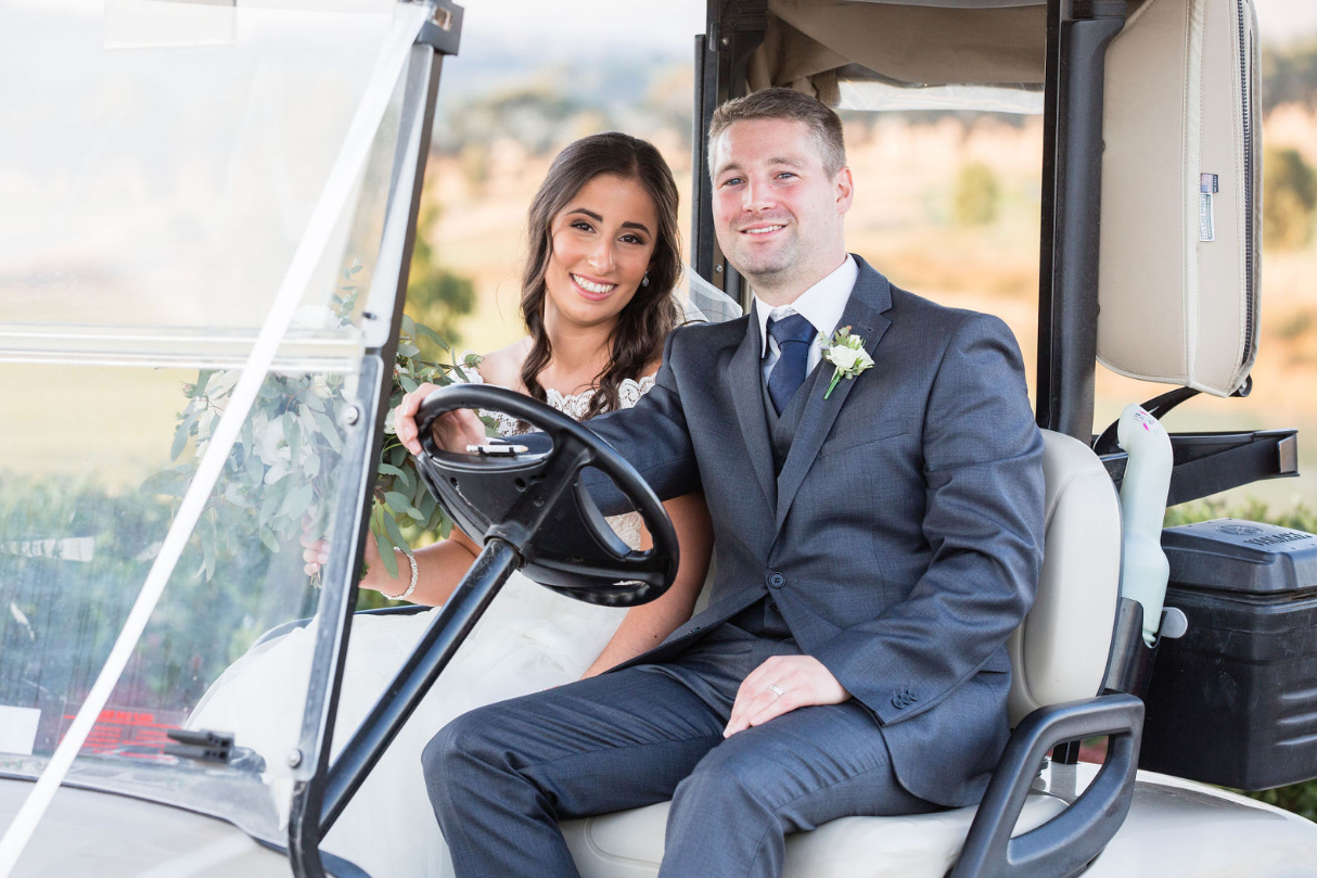 Christine and Ryan at Yering Gorge Cottages