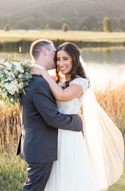 Christine and Ryan at Yering Gorge Cottages