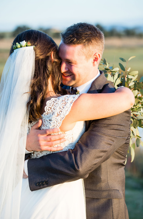 Christine and Ryan at Yering Gorge Cottages