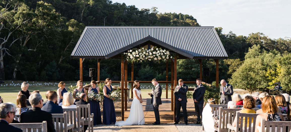 Christine and Ryan at Yering Gorge Cottages