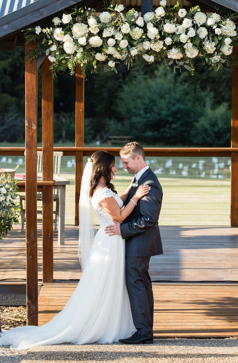 Christine and Ryan at Yering Gorge Cottages