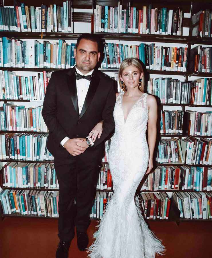 Elizabeth & Glenn at State Library of Victoria