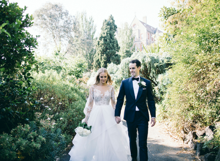 Brigitte and Angus at Abbotsford Convent