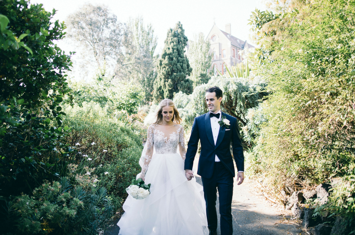 Brigitte and Angus at Abbotsford Convent