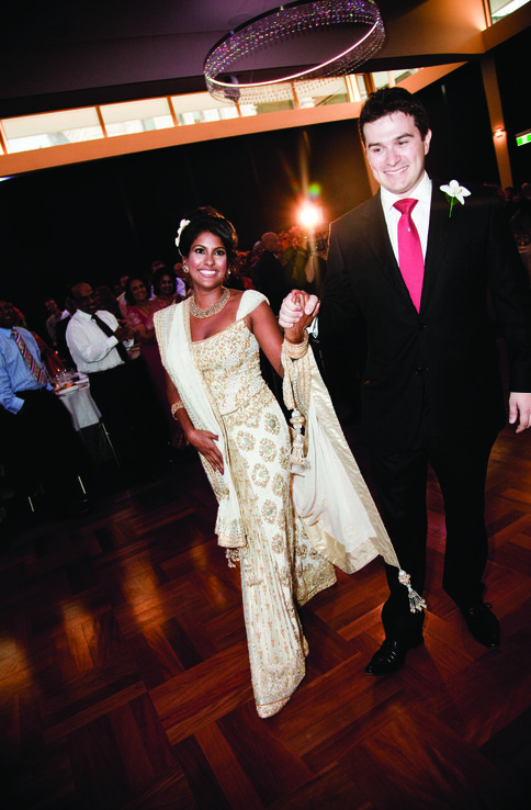 Geetha and Andrew at Curzon Hall