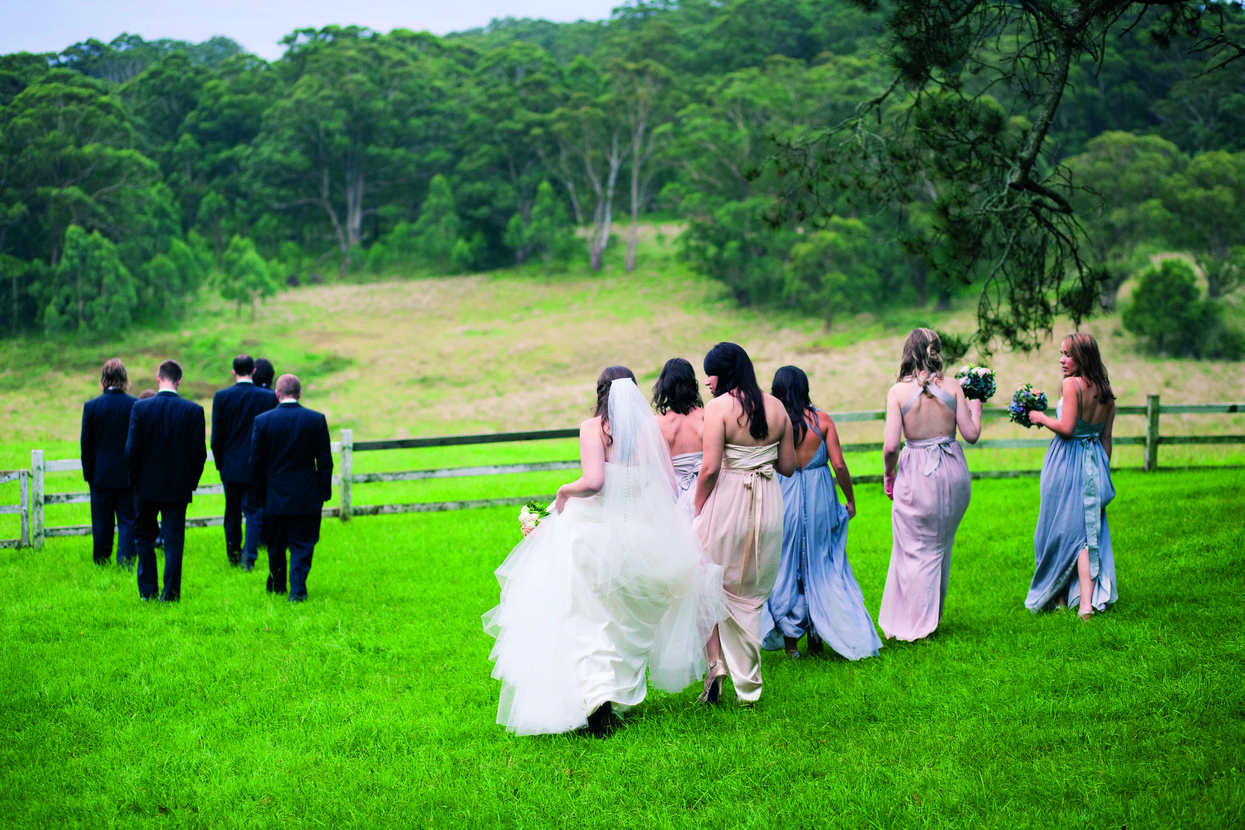 Sally and Damon at Milton Park Country House