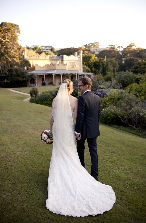 Kate and Guido at Vaucluse House Tearooms