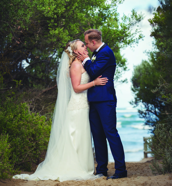 Alana and Daniel at Mt Duneed Estate