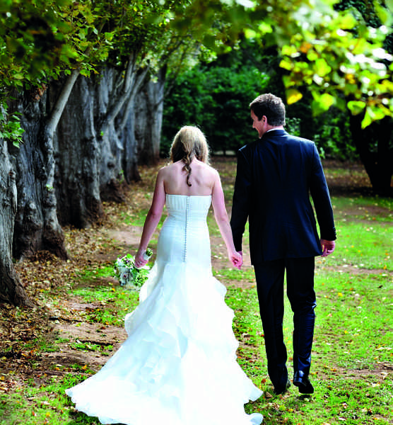 Kym and Richard at Willow Creek Vineyard