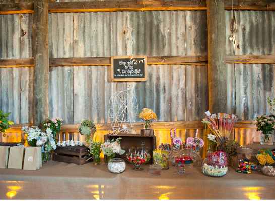 Barn Wedding Setup - Nicole & James' Wedding at The Barn The Briars