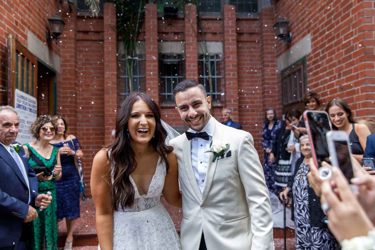 Stacey and Andrew at RACV City Club