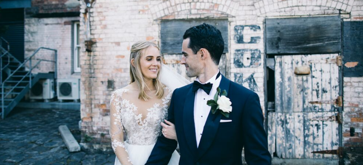 Brigitte and Angus at Abbotsford Convent