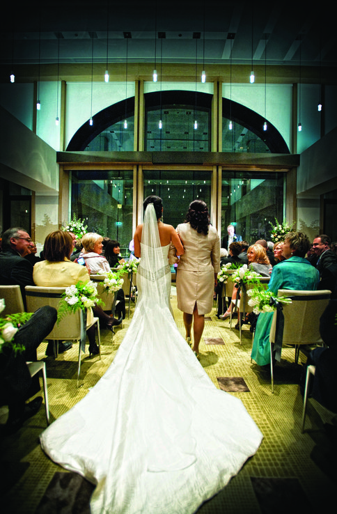 Reyna and Walter at Grand Hyatt