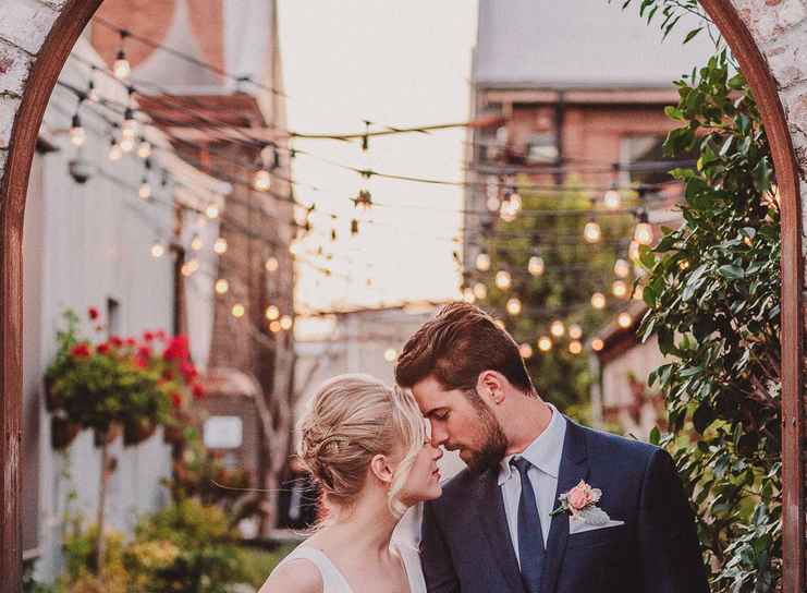 Hannah and Tristan at The Grounds of Alexandria