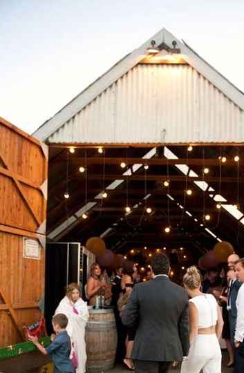 Unique Barn Weddings - Nicole & James' Wedding at The Barn The Briars