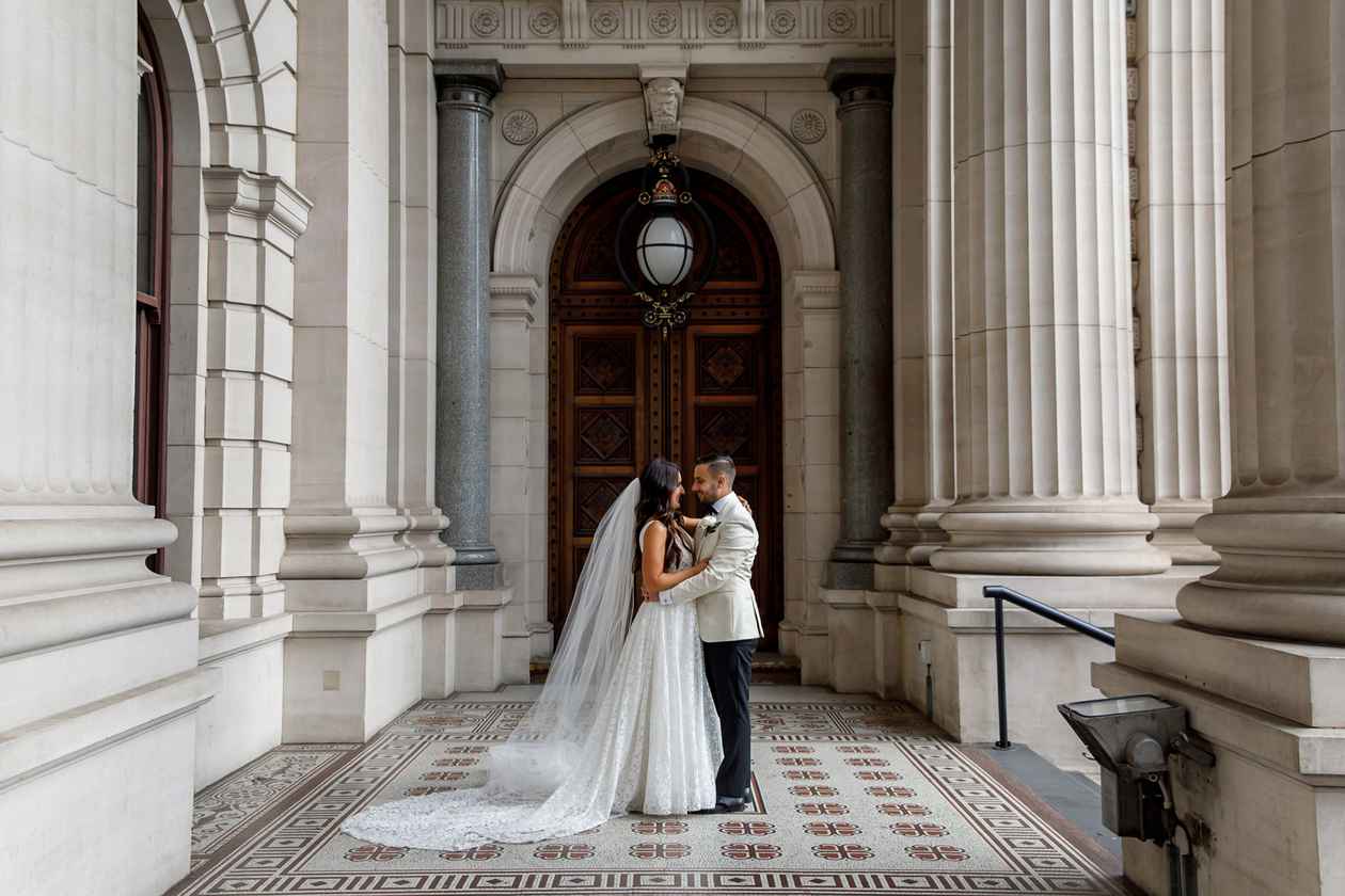 Stacey and Andrew at RACV City Club