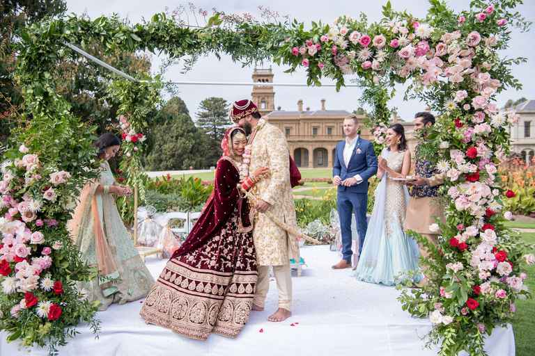 Chandrika and Arwinder at The Refectory Werribee by Bursaria