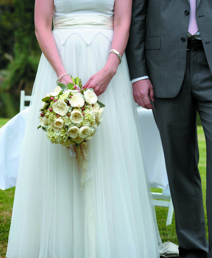 Michelle and James at Gardens House, The Royal Botanic Gardens