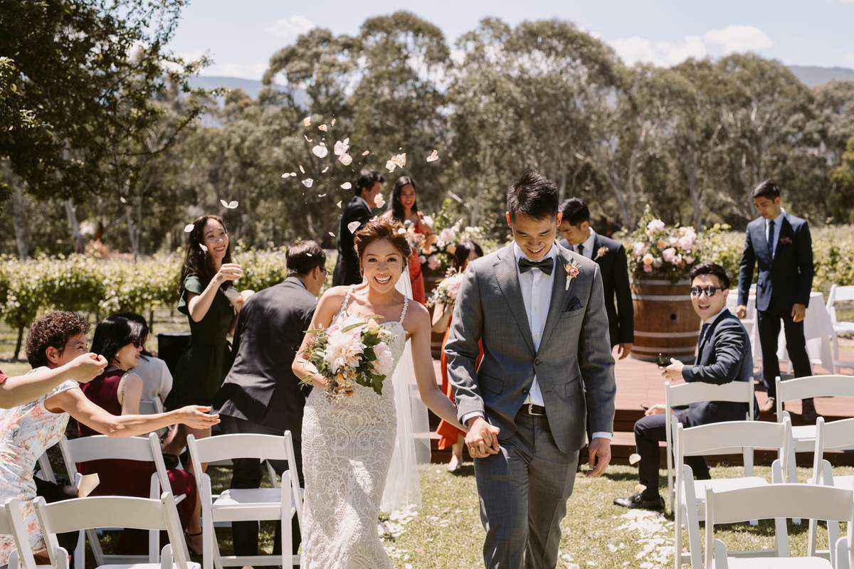 Unique Weddings at Bulong Estate Winery