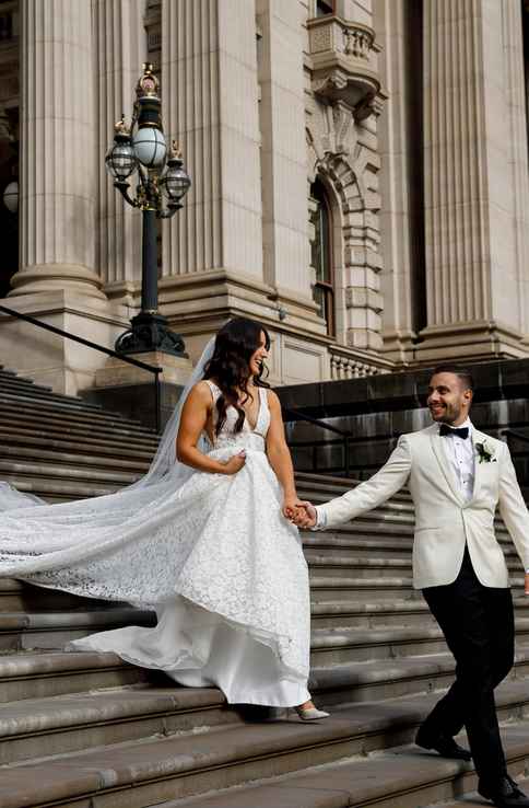 Stacey and Andrew at RACV City Club