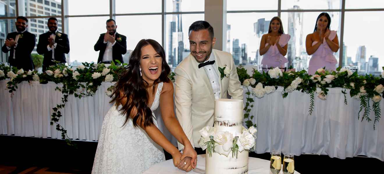 Stacey and Andrew at RACV City Club