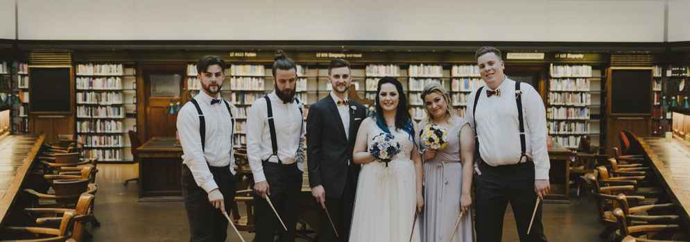 Giulia & Stuart’s Wedding at The State Library