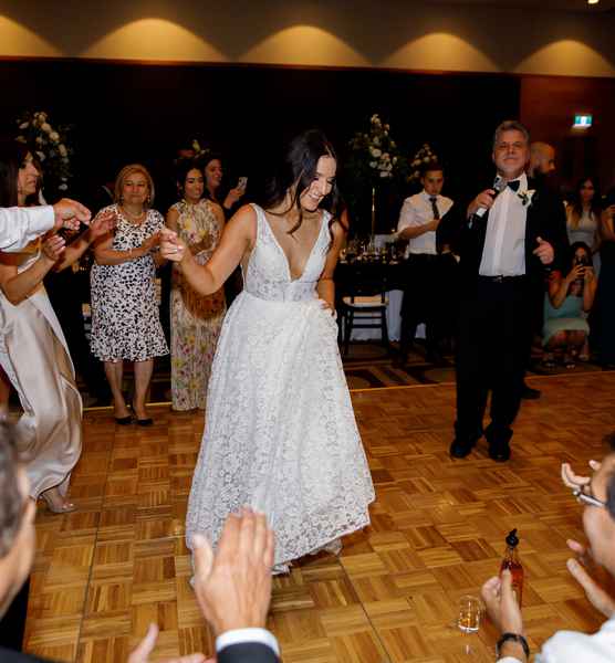 Stacey and Andrew at RACV City Club