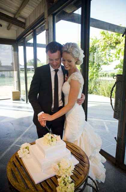 Natalie and Daniel at Stones Of The Yarra Valley