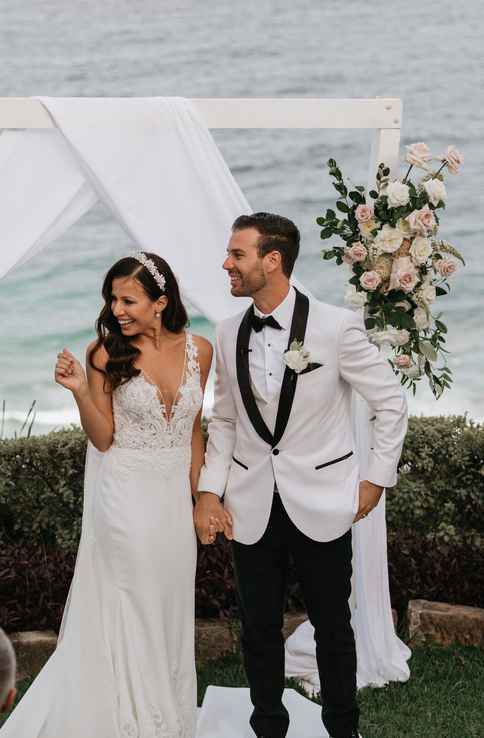 Melissa and Andrew at Jonah’s Whale Beach