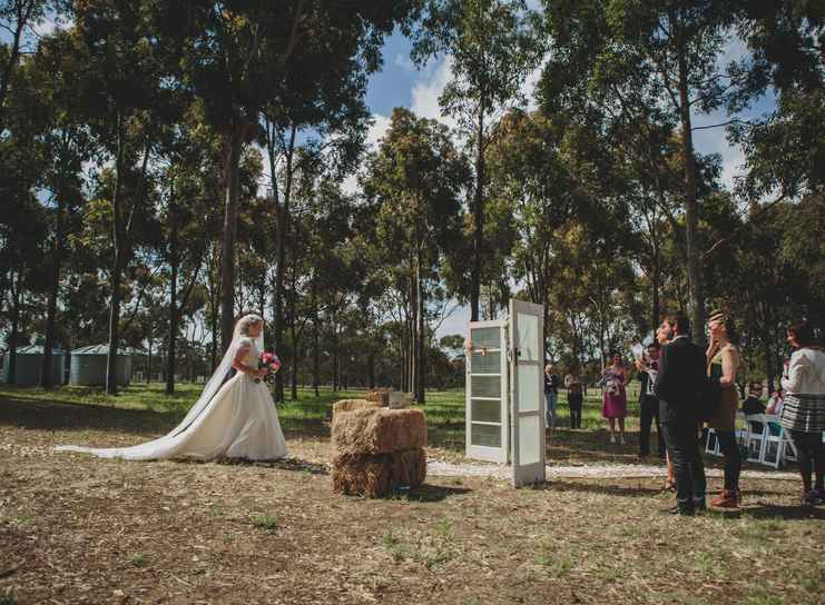 Timothy and Amber at The Barn