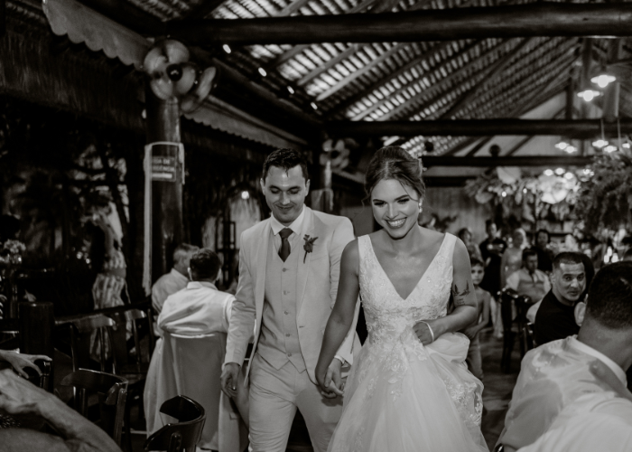 Backyard wedding