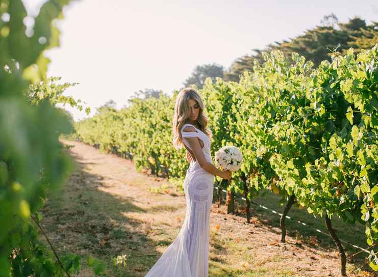 Nadia's Wedding Photo at Baie Wines