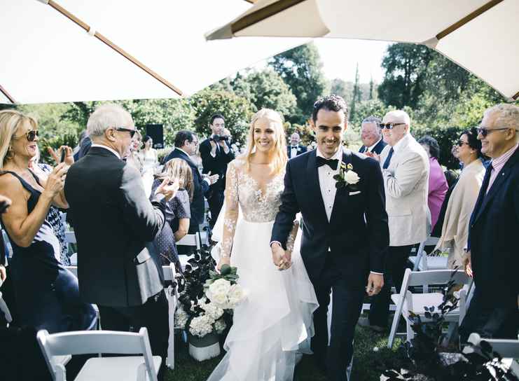 Brigitte and Angus at Abbotsford Convent