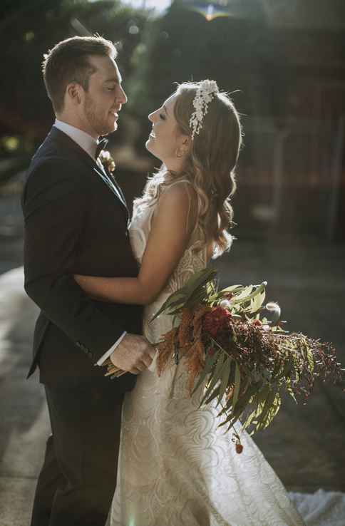 Caitlyn and Jono at Abbotsford Convent