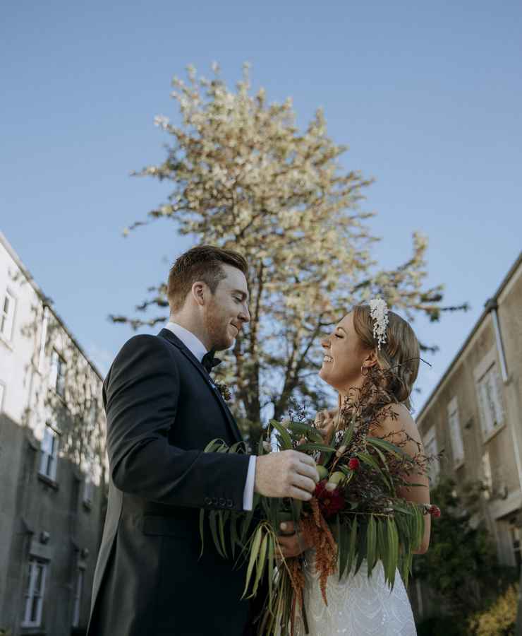 Caitlyn and Jono at Abbotsford Convent