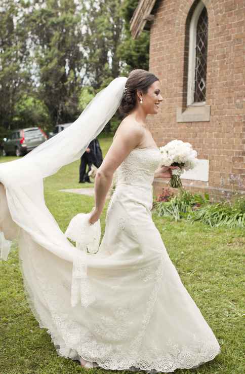 Wedding Gown by Rhonda Hemmingway