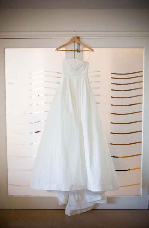 Daini Wedding Dress by Angela Wilson at Real Weddings