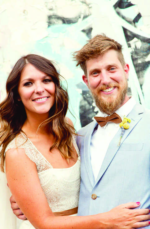 Catherine and David at Fitzroy Town Hall