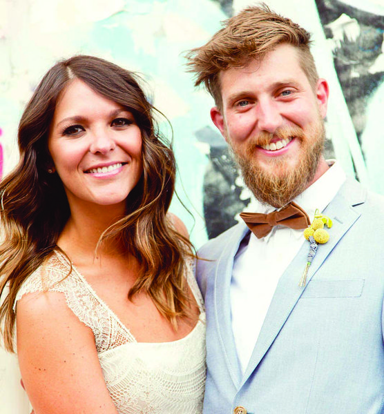 Catherine and David at Fitzroy Town Hall