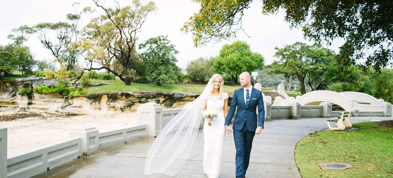 Eliza and Andrew at Bather’s Pavilion