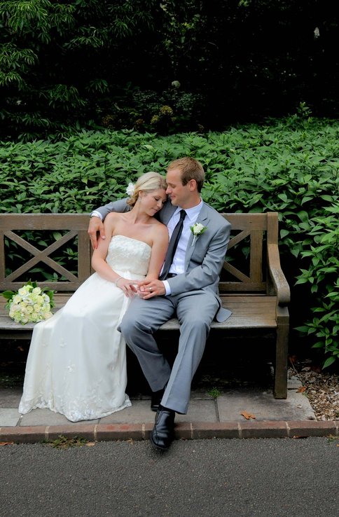 Molly and Erik at Botanic Gardens Restaurant