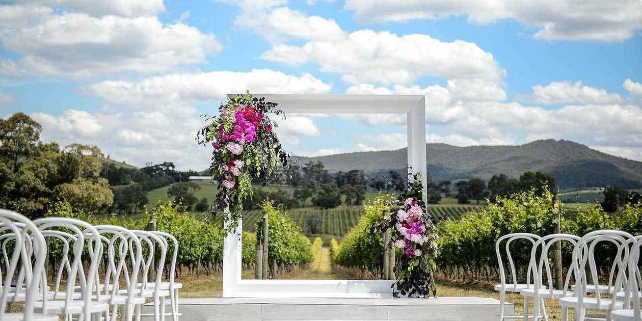 Ezard at Levantine Hill Wedding Venue in Victoria