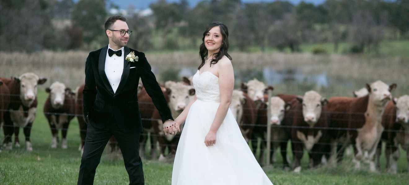 Andria & Michael at Coombe Yarra Valley